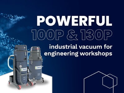 The powerful and spacious 130P industrial vacuum feature image